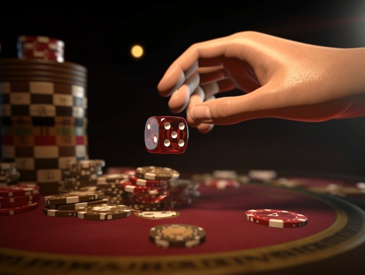 Antarmuka aplikasi ind777 menampilkan meja kasino dealer langsung dan menu sportsbook